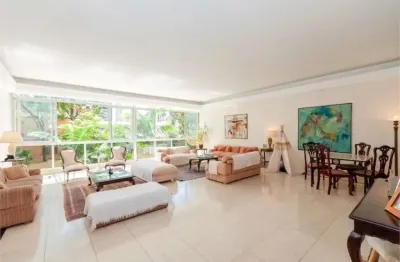 Apartamento com 4 dormitórios, 4 suítes e 3 vagas em andar baixo em higienópolis