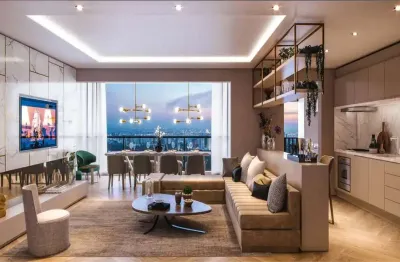 Apartamento de 2 dormitórios com suíte e varanda gourmet a venda no atmosfera brooklin da cyrela!!