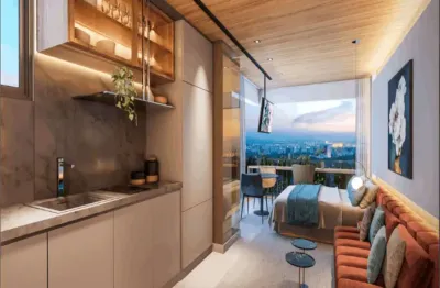 Apartamento com 1 quarto à venda na Alameda dos Arapanés, --, Moema, São Paulo