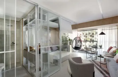 Apartamento com 1 quarto à venda na Avenida Açocê, --, Moema, São Paulo