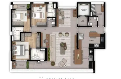 Apartamento com 3 quartos à venda na Rua Santa Justina, --, Vila Olímpia, São Paulo