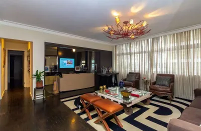 Apartamento localização privilegiada de 185m2, 2 dormitórios, 1 suíte, lavabo, higienópólis.
