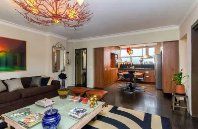 Apartamento localização privilegiada de 185m2, 2 dormitórios, 1 suíte, lavabo, Higienópólis.