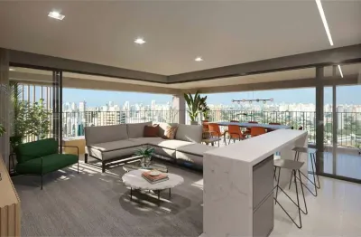 Apartamento residencial perdizes com 02 suítes e 02 vagas de garagem.