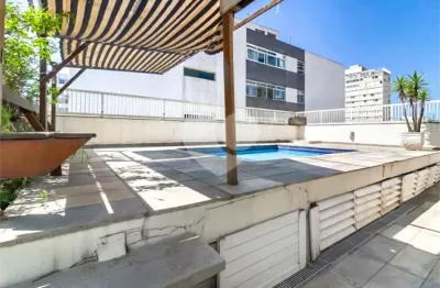 Cobertura higienópolis - piscina e churrasqueira, 3 dormitórios (1 suíte) e 2 vagas fixas