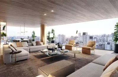 Apartamento residencial jardim paulista, com 04 suítes e 04 vagas de garagem