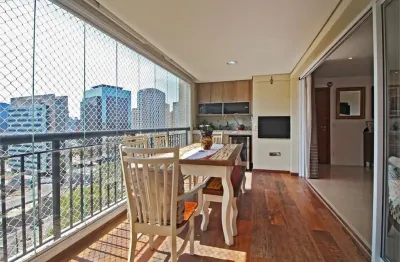 Maravilhoso apartamento reformado com varanda gourmet na chácara santo antônio