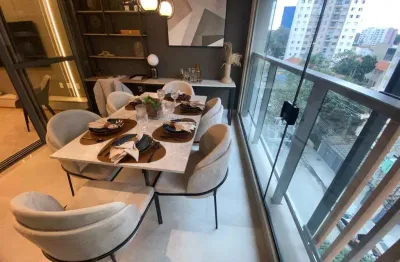 Apartamento novo com 2 suítes, terraço e 1 vaga, a venda no brooklin