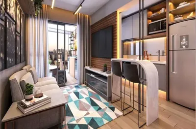 Apartamento com 1 quarto à venda na Avenida Santo Amaro, --, Brooklin, São Paulo
