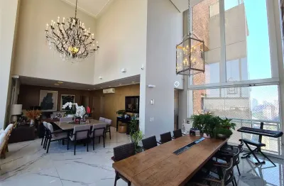 Apartamento á venda ibirapuera vista aberta para o parque 367 m² 3 suítes 5vagas