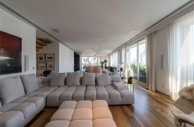 Cobertura com 5 quartos á venda, 625m² , 6 vagas - itaim bibi
