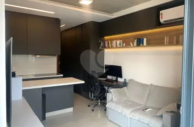 Apartamento de 44 m² (studio) na vila olímpia com 1 dormitório (suíte), 1 vaga na garagem e varanda