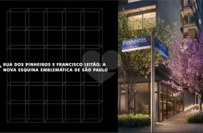 Esquina pinheiros: viva no coração das charmosa pinheiros ao lado do metrô