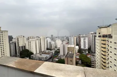 Cobertura duplex 1 dormitorio 2 banheiros, terraço e varanda 1 vaga