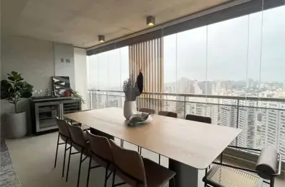 Apartamento no brooklin com 3 quartos, 2 suítes, varanda churrasqueira, 3 vagas, mobiliado 167 m2,!