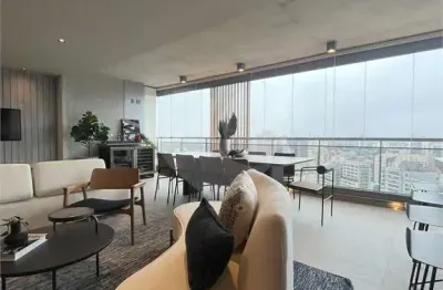 Apartamento no brooklin com 3 quartos, 2 suítes, varanda churrasqueira, 3 vagas, mobiliado 167 m2,!