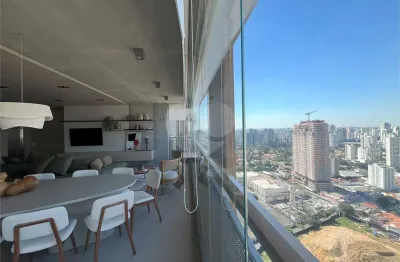 Apartamento no brooklin - são paulo sp - 3 quartos, 3 suítes, varanda gourmet. 3 vagas, 197 m2 util