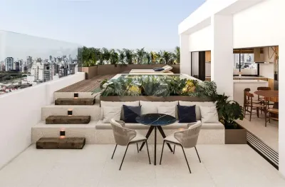 Cobertura duplex com piscina na rua caçapava - jardins