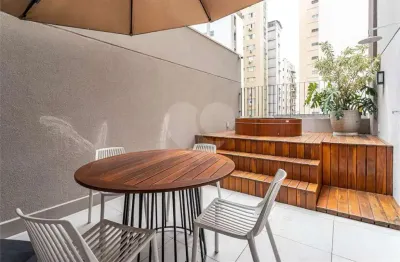 Cobertura com 64m2 1 suíte e 1 vaga em jardim paulista