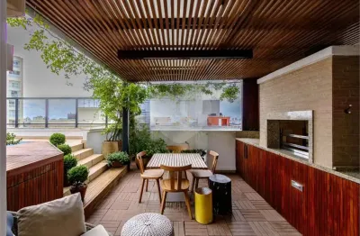 Jardim américa cobertura duplex com churrasqueira e piscina