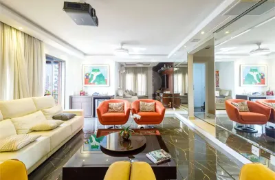 Apartamendo de alto padrão em excelente localização em moema.