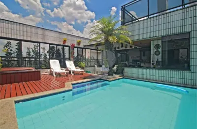 Vende cobertura duplex brooklin! com piscina e churrasqueira 256 m²  .