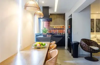 Apartamento garden á venda na vila mariana - são paulo sp - 1 dormitório, 1 suíte,mobiliado, varanda gourmet, 3 vagas e lazer !!!