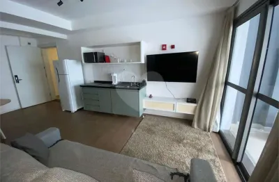 Studio novo mobiliado com 45 m2, terraço, ar condicionado e eletrodomésticos a venda em moema