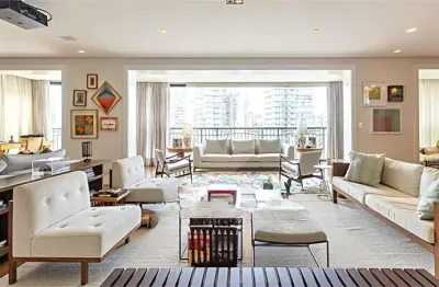 Vila nova conceição apartamento com varanda envidraçada e lazer completo