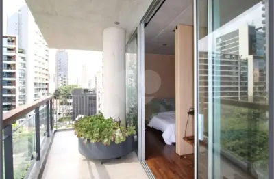 Apartamento á venda vila nova conceição - são paulo sp - 1 dormitório, cozinha americana, varanda, mobiliado e novo. 2 vagas e 70 m2 uteis.