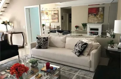 Apartamento duplex reformado terraço gourmet 4 vagas no bosque da saúde