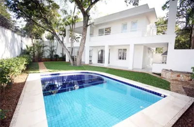 Casa de alto padrão em condomínio no alto da boa vista, com piscina, 4 suítes