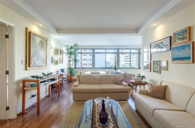 Higienópolis, próximo ao parque buenos aires, 125 m², 1 vaga demarcada, 2 quartos, dep. empr.