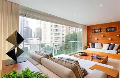 Apartamento de alto padrão no itaim bibi com 1 suíte, 2 vagas projetado para altos padrões de exigência!