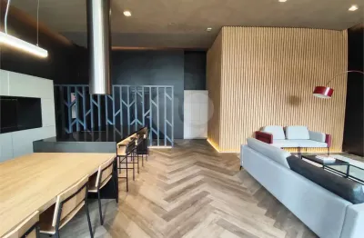 Apartamento (studio) de 42 m² com  varanda e 1 vaga na garagem na vila olímpia