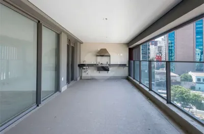 Apartamento de 160 m² com 3 suítes, sala com terraço e churrasqueira, 3 vagas de garagem e depósito no triad vila nova conceição