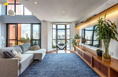 Duplex para venda em pinheiros com 2 quartos, sendo 2 suítes, 134m²