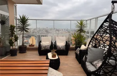 Cobertura para venda em cambuci com 3 quartos, sendo 3 suítes, 216m²