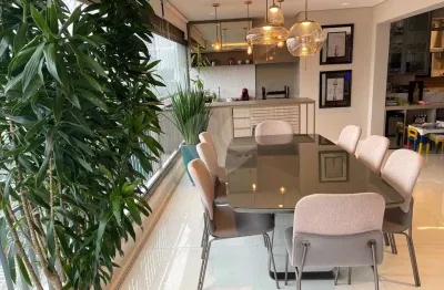 Apartamento andar alto, terraço gourmet, lazer completo no bairro da chácara santo antonio