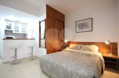 Flat com 1 quarto para alugar em Indianópolis, São Paulo 