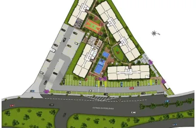 Apartamento com 1 quarto à venda no Recanto Vista Alegre, Cotia 