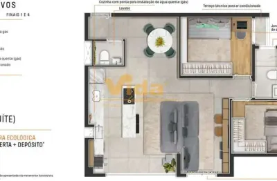 Apartamento com 3 quartos à venda na Vila Osasco, Osasco 