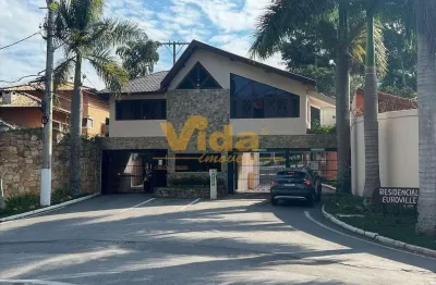 Casa á venda no residencial euroville, carapicuíba, 04 quartos.