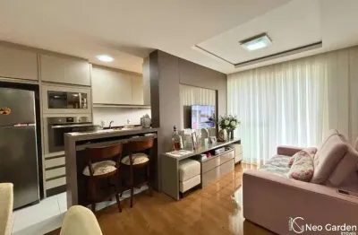 Apartamento à venda no bom retiro, joinville-sc: 3 quartos, 1 suíte, 2 salas, 2 banheiros, 1 vaga de garagem - 73,06 m².