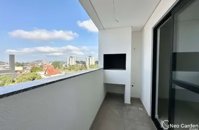 Apartamento novo no anita garibaldi, 1 suíte + 1 por r$ 469.000,00