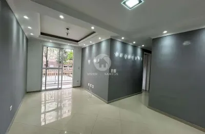 Apartamento com 2 dormitórios à venda, 69 m² por r$ 380.000,00 - nova cintra - santos/sp
