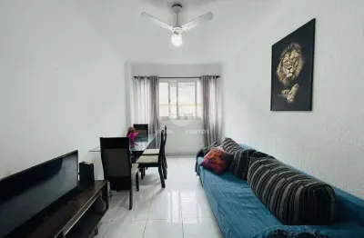 Apartamento com 1 dormitório à venda, 51 m² por r$ 380.000,00 - marapé - santos/sp