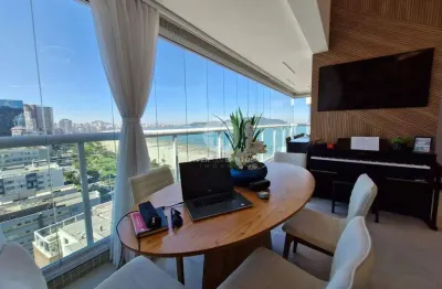 Apartamento com 2 dormitórios à venda, 90 m² por r$ 1.862.000,00 - josé menino - santos/sp