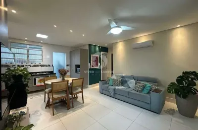 Apartamento à venda, 2 quartos, 1 vaga, macuco - santos/sp