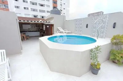 Sobrado com 3 suítes à venda, 230 m² por r$ 1.450.000,00 - boqueirão - santos/sp